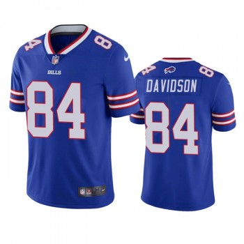 Men's Buffalo Bills #84 Zach Davidson Blue Vapor Untouchable Limited Stitched Jersey Men's Buffalo Bills #84 Zach Davidson Blue Vapor Untouchable Limited Stitched Jersey