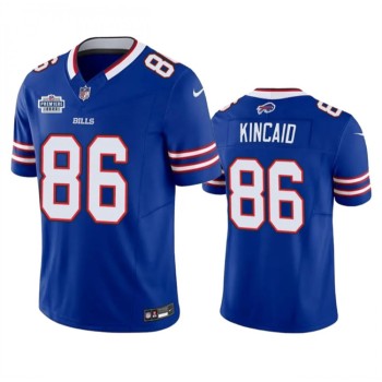 Men's Buffalo Bills #86 Dalton Kincaid Blue 2023 F.U.S.E. With Prem1ere Patch Vapor Untouchable Limited Stitched Football Jersey Men's Buffalo Bills #86 Dalton Kincaid Blue 2023 F.U.S.E. With Prem1ere Patch Vapor Untouchable Limited Stitched Football Jersey