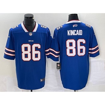 Men's Buffalo Bills #86 Dalton Kincaid Blue Vapor Untouchable Limited Stitched Football Jersey Men's Buffalo Bills #86 Dalton Kincaid Blue Vapor Untouchable Limited Stitched Football Jersey
