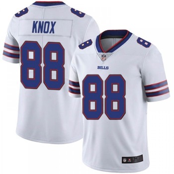 Men's Buffalo Bills #88 Dawson Knox White Vapor Untouchable Limited Stitched Jersey Men's Buffalo Bills #88 Dawson Knox White Vapor Untouchable Limited Stitched Jersey