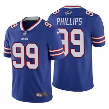 Men's Buffalo Bills #99 Harrison Phillips Blue Vapor Untouchable Limited Stitched Jersey Men's Buffalo Bills #99 Harrison Phillips Blue Vapor Untouchable Limited Stitched Jersey
