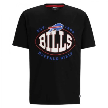 Men's Buffalo Bills Black BOSS X Trap T-Shirt Men's Buffalo Bills Black BOSS X Trap T-Shirt
