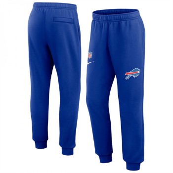 Men's Buffalo Bills Blue Chop Block Fleece Sweatpants Men's Buffalo Bills Blue Chop Block Fleece Sweatpants