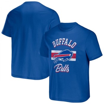 Men's Buffalo Bills Blue x Darius Rucker Collection Stripe T-Shirt Men's Buffalo Bills Blue x Darius Rucker Collection Stripe T-Shirt