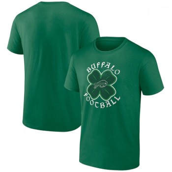 Men's Buffalo Bills Kelly Green St. Patrick's Day Celtic T-Shirt Men's Buffalo Bills Kelly Green St. Patrick's Day Celtic T-Shirt