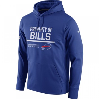 Men's Buffalo Bills Royal Circuit Property Of Performance Pullover Hoodie Men's Buffalo Bills Royal Circuit Property Of Performance Pullover Hoodie