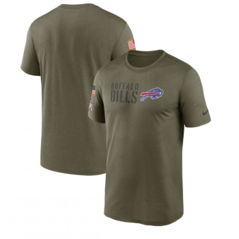 Men's Buffalo Bills Olive 2022 Salute to Service Legend Team T-Shirt Men's Buffalo Bills Olive 2022 Salute to Service Legend Team T-Shirt