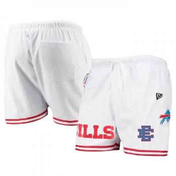 Men's Buffalo Bills Pro White/Royal Mesh Shorts Men's Buffalo Bills Pro White/Royal Mesh Shorts
