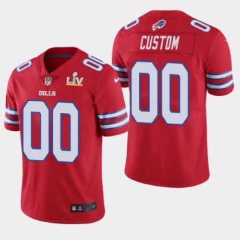 Men's Buffalo Bills Red ACTIVE PLAYER 2021 Super Bowl LV Limited Stitched NFL Jersey Men's Buffalo Bills Red ACTIVE PLAYER 2021 Super Bowl LV Limited Stitched NFL Jersey