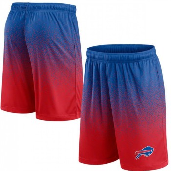 Men's Buffalo Bills Royal/Red Ombre Shorts Men's Buffalo Bills Royal/Red Ombre Shorts