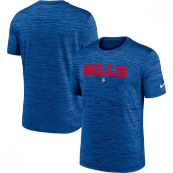 Men's Buffalo Bills Royal Velocity Performance T-Shirt Men's Buffalo Bills Royal Velocity Performance T-Shirt