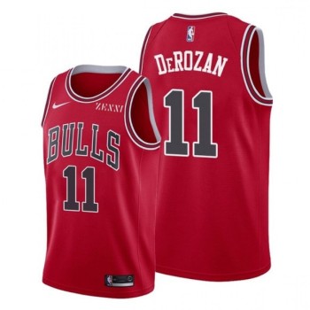 Men's Chicago Bulls #11 DeMar DeRozan Red Stitched Basketball Jersey Men's Chicago Bulls #11 DeMar DeRozan Red Stitched Basketball Jersey