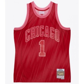 Men's Chicago Bulls #1 Derrick Rose 2008-09 Monochrome Swingman Stitched Jersey Men's Chicago Bulls #1 Derrick Rose 2008-09 Monochrome Swingman Stitched Jersey