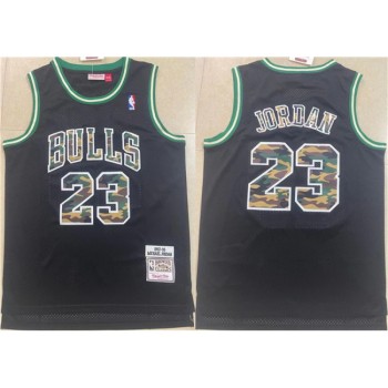 Men's Chicago Bulls #23 Michael Jordan Black Stitched Jersey Men's Chicago Bulls #23 Michael Jordan Black Stitched Jersey