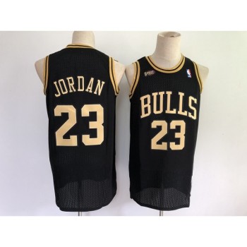 Men's Chicago Bulls #23 Michael Jordan Black Stitched Jersey Men's Chicago Bulls #23 Michael Jordan Black Stitched Jersey
