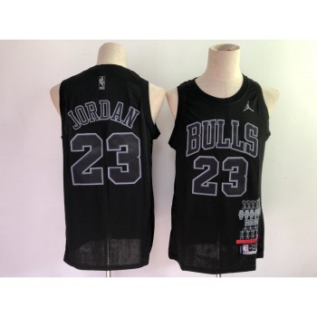 Men's Chicago Bulls #23 Michael Jordan Black Stitched Jersey Men's Chicago Bulls #23 Michael Jordan Black Stitched Jersey