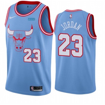 Men's Chicago Bulls #23 Michael Jordan Light Blue Stitched Basketball Jersey Men's Chicago Bulls #23 Michael Jordan Light Blue Stitched Basketball Jersey