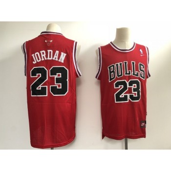 Men's Chicago Bulls #23 Michael Jordan Red Stitched Jersey Men's Chicago Bulls #23 Michael Jordan Red Stitched Jersey