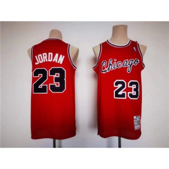 Men's Chicago Bulls #23 Michael Jordan Red Stitched Jersey Men's Chicago Bulls #23 Michael Jordan Red Stitched Jersey