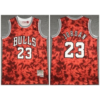 Men's Chicago Bulls #23 Michael Jordan Red Throwback Stitched Jersey Men's Chicago Bulls #23 Michael Jordan Red Throwback Stitched Jersey
