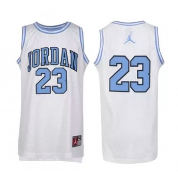 Men's Chicago Bulls #23 Michael Jordan White Stitched Basketball Jersey Men's Chicago Bulls #23 Michael Jordan White Stitched Basketball Jersey