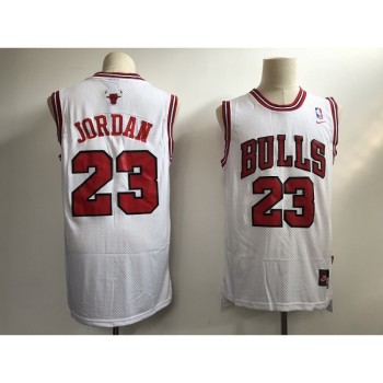Men's Chicago Bulls #23 Michael Jordan White Stitched Jersey Men's Chicago Bulls #23 Michael Jordan White Stitched Jersey