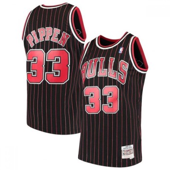 Men's Chicago Bulls #33 Scottie Pippen 1995-96 Stitched NBA Jersey Men's Chicago Bulls #33 Scottie Pippen 1995-96 Stitched NBA Jersey
