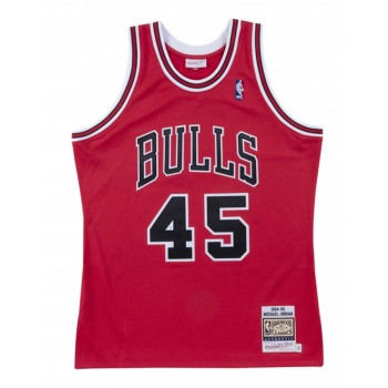 Men's Chicago Bulls #45 Michael Jordan Red Throwback Stitched Jersey Men's Chicago Bulls #45 Michael Jordan Red Throwback Stitched Jersey