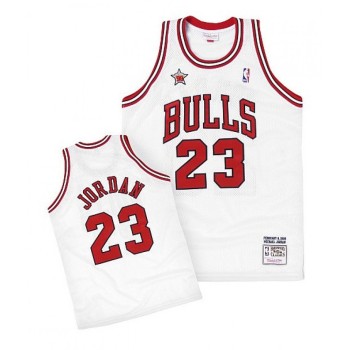 Men's Chicago Bulls #45 Michael Jordan White Throwback Stitched Jersey Men's Chicago Bulls #45 Michael Jordan White Throwback Stitched Jersey
