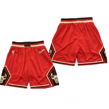 Men's Chicago Bulls 75th Anniversary Red Shorts (Run Small) Men's Chicago Bulls 75th Anniversary Red Shorts (Run Small)