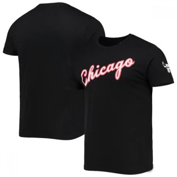 Men's Chicago Bulls Black Basketball T-Shirt Men's Chicago Bulls Black Basketball T-Shirt