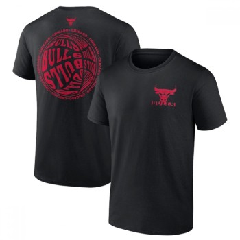 Men's Chicago Bulls Black Basketball T-Shirt Men's Chicago Bulls Black Basketball T-Shirt