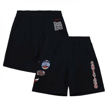 Men's Chicago Bulls Black Shorts Men's Chicago Bulls Black Shorts