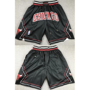 Men's Chicago Bulls Black Shorts (Run Small) Men's Chicago Bulls Black Shorts (Run Small)