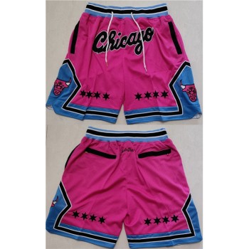 Men's Chicago Bulls Pink Shorts (Run Small) Men's Chicago Bulls Pink Shorts (Run Small)