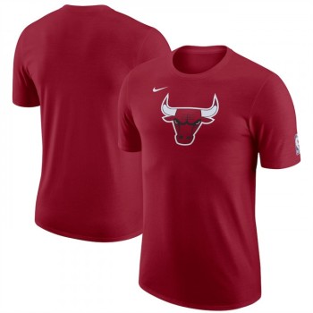 Men's Chicago Bulls Red 2022/23 City Edition Essential Warmup T-Shirt Men's Chicago Bulls Red 2022/23 City Edition Essential Warmup T-Shirt