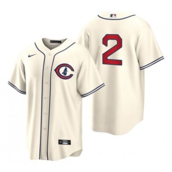 Youth Chicago Cubs #2 Nino Hoerner 2022 Cream Field of Dreams Cool Base Stitched Baseball Jersey Youth Chicago Cubs #2 Nino Hoerner 2022 Cream Field of Dreams Cool Base Stitched Baseball Jersey