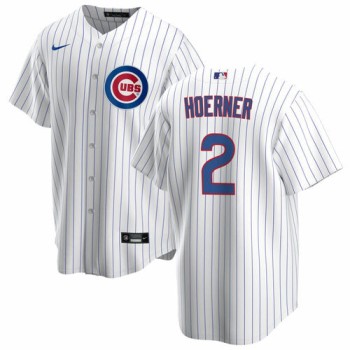 Youth Chicago Cubs #2 Nino Hoerner White Cool Base Stitched Baseball Jersey Youth Chicago Cubs #2 Nino Hoerner White Cool Base Stitched Baseball Jersey