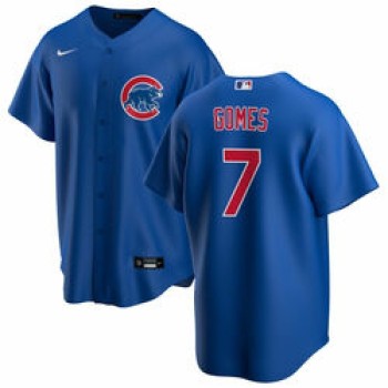 Youth Chicago Cubs #7 Yan Gomes Blue Cool Base Stitched Baseball Jersey Youth Chicago Cubs #7 Yan Gomes Blue Cool Base Stitched Baseball Jersey
