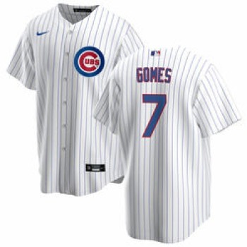Youth Chicago Cubs #7 Yan Gomes White Cool Base Stitched Baseball Jersey Youth Chicago Cubs #7 Yan Gomes White Cool Base Stitched Baseball Jersey