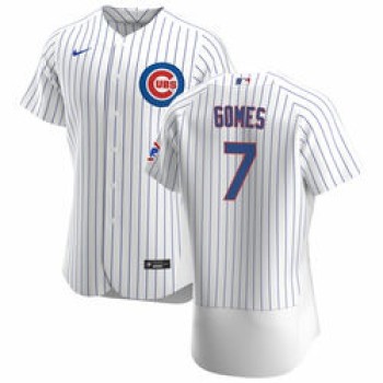 Youth Chicago Cubs #7 Yan Gomes White Flex Base Stitched Jersey Youth Chicago Cubs #7 Yan Gomes White Flex Base Stitched Jersey