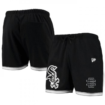 Men's Chicago White Sox Black Mesh Shorts Men's Chicago White Sox Black Mesh Shorts