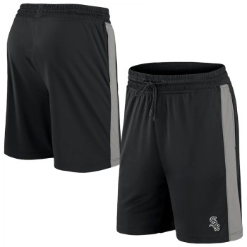 Men's Chicago White Sox Black Shorts Men's Chicago White Sox Black Shorts