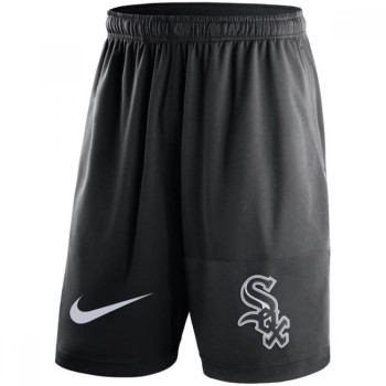 Men's Chicago White Sox Black Dry Fly Shorts Men's Chicago White Sox Black Dry Fly Shorts