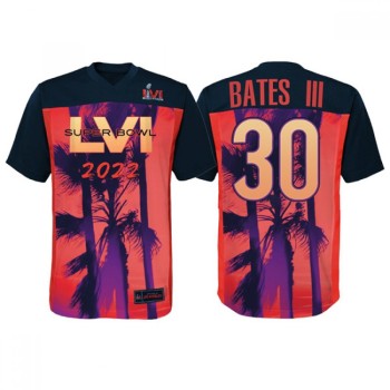 Men's Cincinnati Bengals #30 Jessie Bates III Super Bowl LVI Red/Black Stitched Jersey Men's Cincinnati Bengals #30 Jessie Bates III Super Bowl LVI Red/Black Stitched Jersey