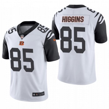 Men's Cincinnati Bengals #85 Tee Higgins White Vapor Untouchable Limited Stitched NFL Jersey Men's Cincinnati Bengals #85 Tee Higgins White Vapor Untouchable Limited Stitched NFL Jersey