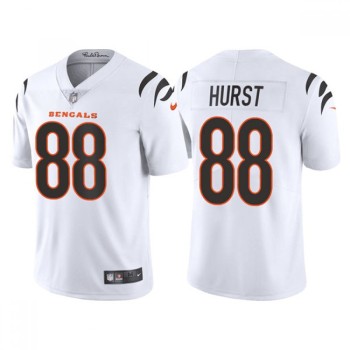 Men's Cincinnati Bengals #88 Hayden Hurst White Vapor Untouchable Limited Stitched Jersey Men's Cincinnati Bengals #88 Hayden Hurst White Vapor Untouchable Limited Stitched Jersey