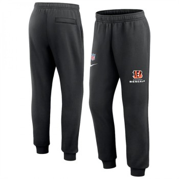 Men's Cincinnati Bengals Black Chop Block Fleece Sweatpants Men's Cincinnati Bengals Black Chop Block Fleece Sweatpants