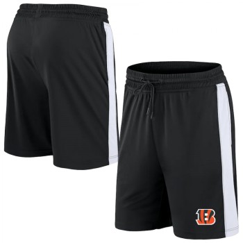Men's Cincinnati Bengals Black Performance Shorts Men's Cincinnati Bengals Black Performance Shorts
