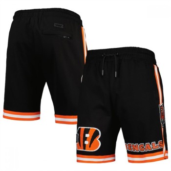 Men's Cincinnati Bengals Black Shorts Men's Cincinnati Bengals Black Shorts